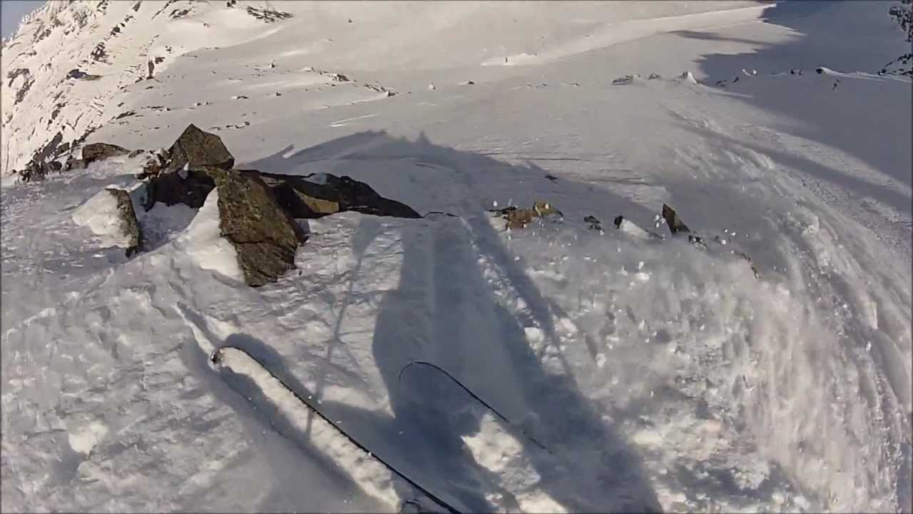 Ski Freeride Andermatt - Gemsstock [GoPro] [Line Influence 115] [Full HD]
