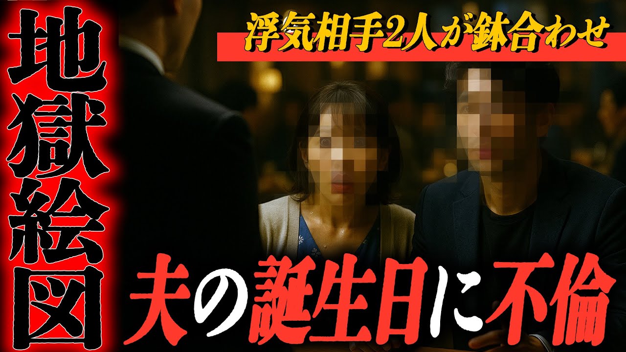 【シタ妻】不倫デート中に夫が目の前に現れ修羅場...ここから残酷な時間がが始まりました【修羅場朗読】【永久保存版】