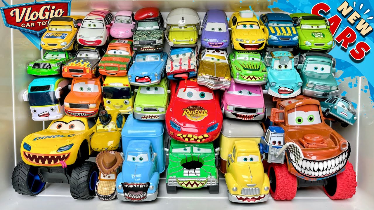 Disney Pixar Cars Unboxing Review | Lightning McQueen, Tow Mater, Doc Hudson, Sally Carrera, Cruz