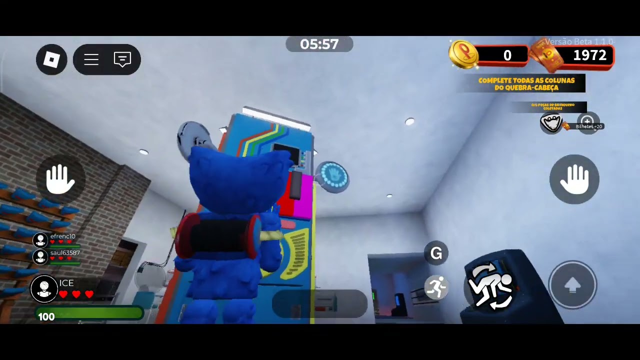 JOGANDO NOVO PROJECT PLAYTIME NO ROBLOX “PLAY BREAK”