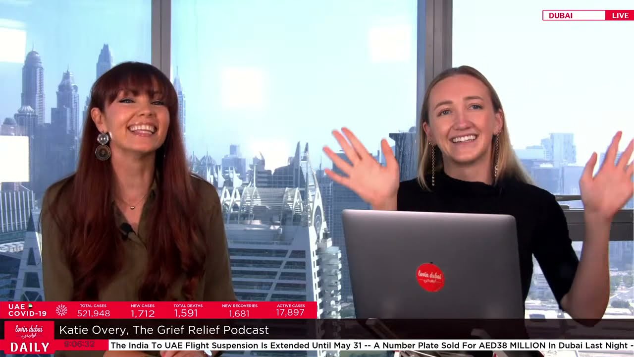 Finding A Giggle In Grief - That Grief Relief Podcast With Katie Overy