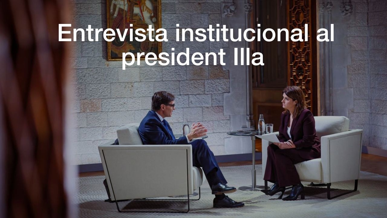 Entrevista institucional al president Illa (17.02.26)