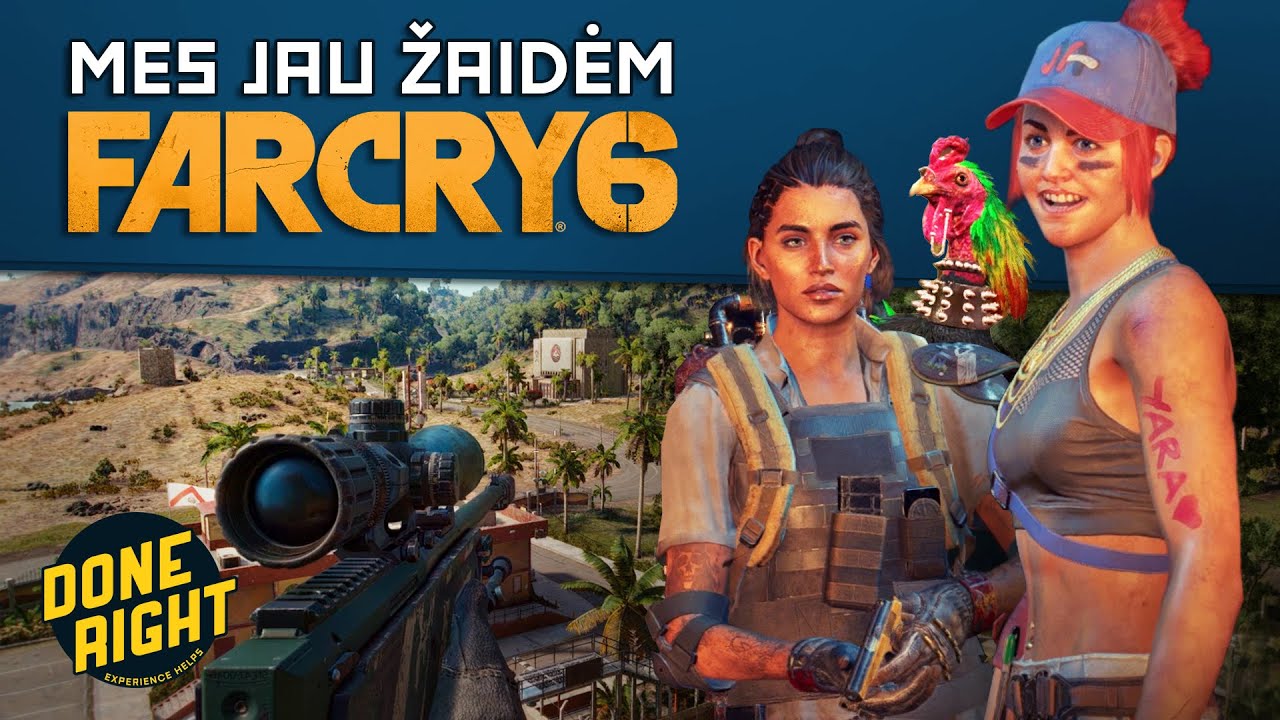 Pirmos valandos su FAR CRY 6: ar verta laukti?