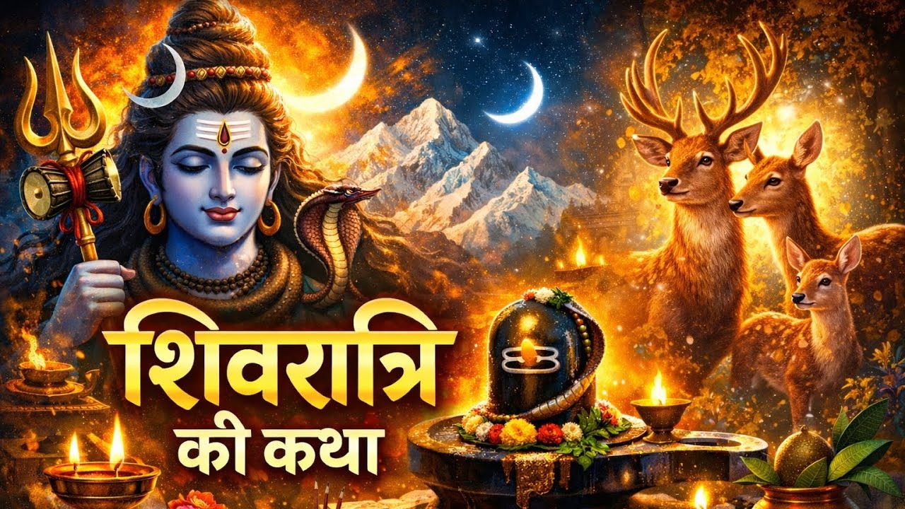 Shivratri Katha in Hindi|| Mahashivratri Katha|| Shiv Ji Ki Katha|| शिवरात्रि कथा||