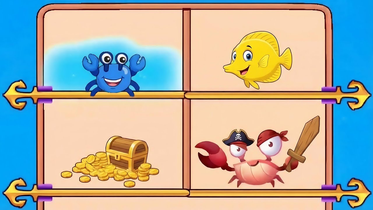 Save the Fish | Pull The Pin | Android Gameplay Walkthrough | Part 4 level 100 to 130