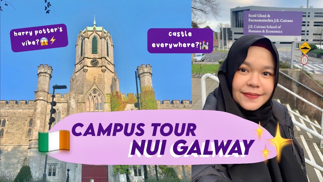 CAMPUS TOUR NUI GALWAY ☘️ | Top 1% QS World University Rankings