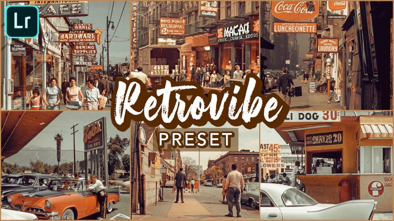 Retro Preset | Lightroom Mobile Preset Tutorials Free DNG | Lightroom Presets