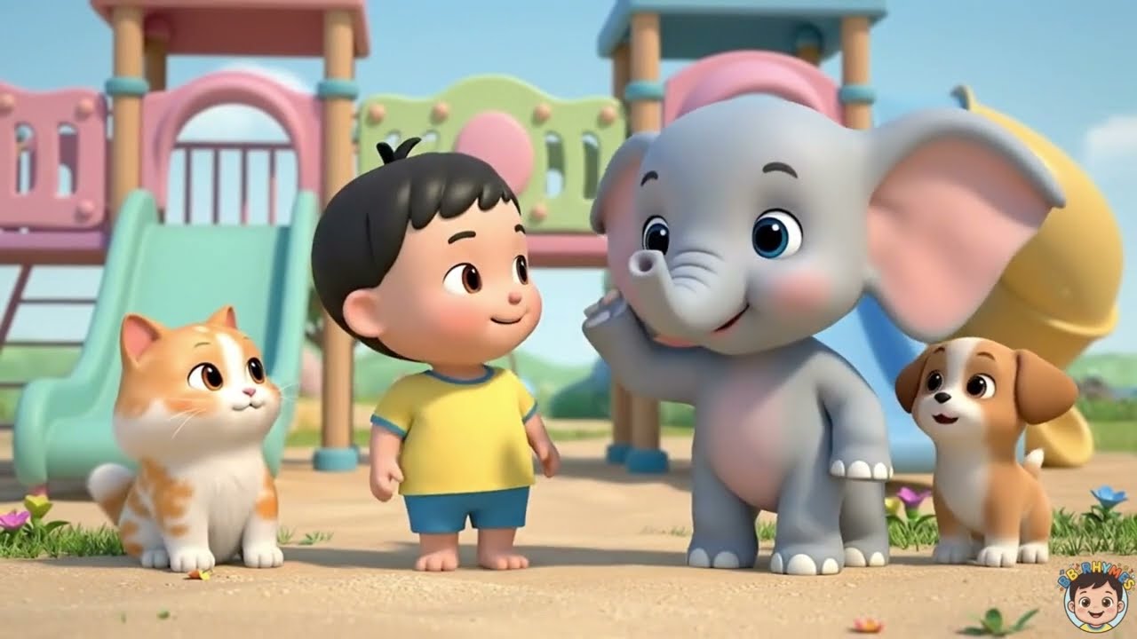 Fun Animal Rhyme with Baby Banku 🧸🐮 | Kids Songs |  Nursery Rhymes | Banku Banki Rhymes