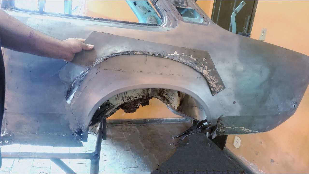 Curvão da Lateral do Chevette Tubarão Fabricação Artesanal