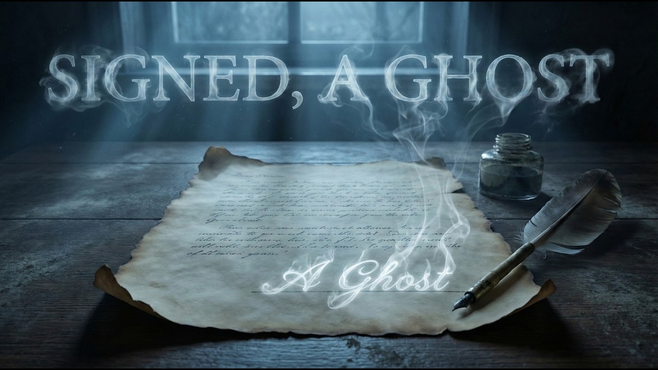 Mira Lulla - Signed, A Ghost [Official Lyrics Video]