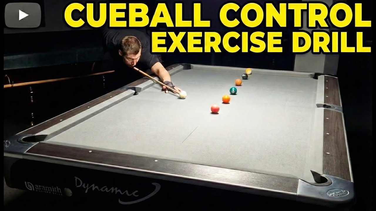 Cueball Control Exercise Drill