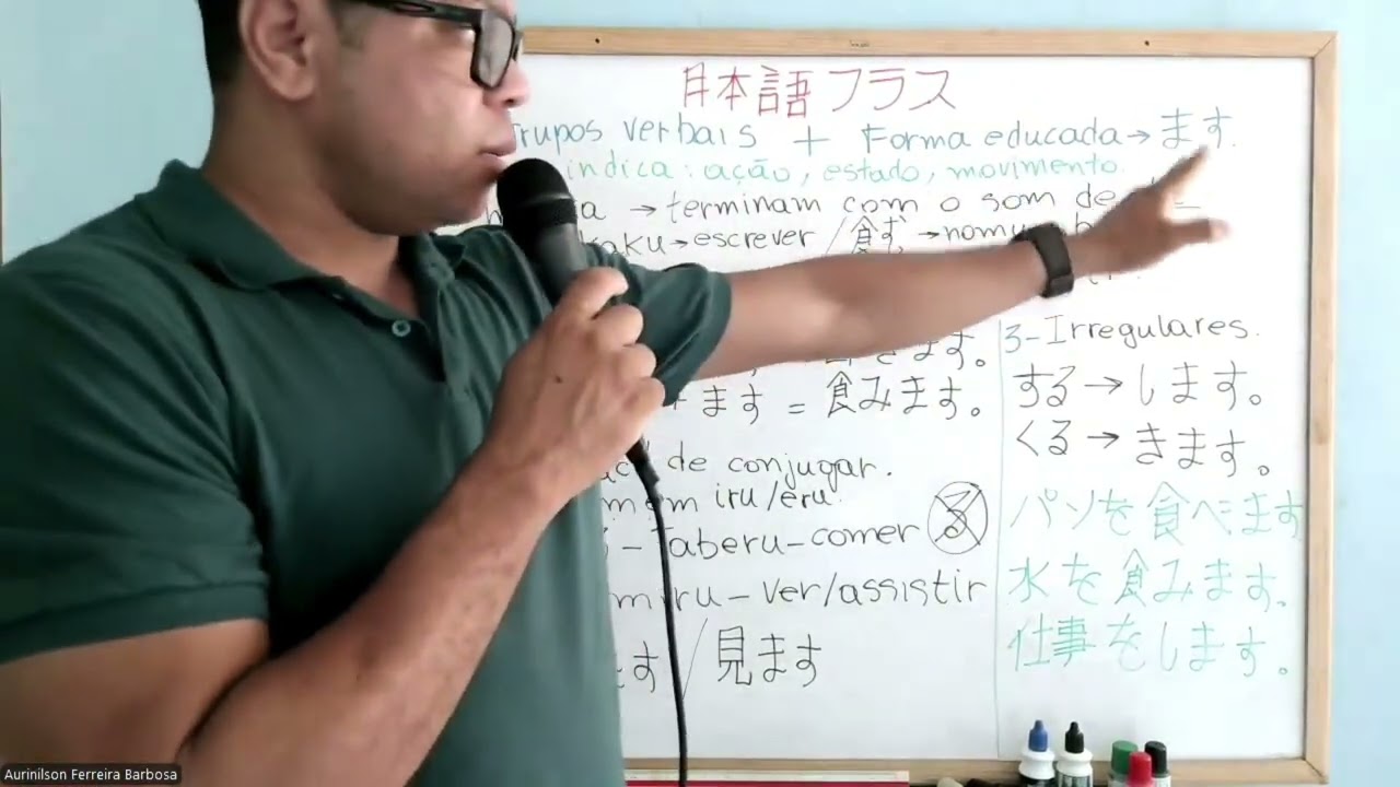 Grupos verbais + forma ます