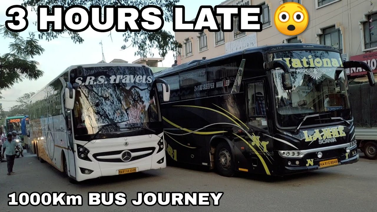 Bangalore to Mumbai in Scania Sleeper Bus National Travels - LAMHE