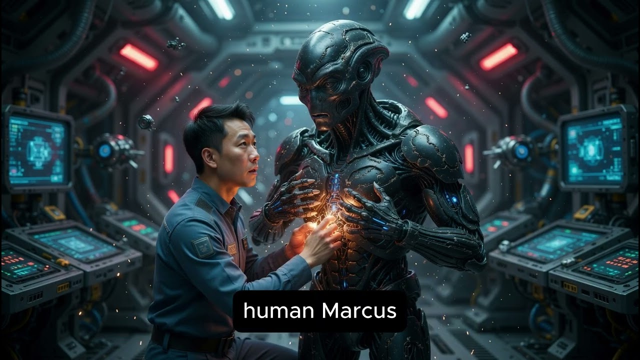 Alien Warrior Calls Him a Master? Human Fixes Battle Armor with Just Ingenuity! 🛡️✨