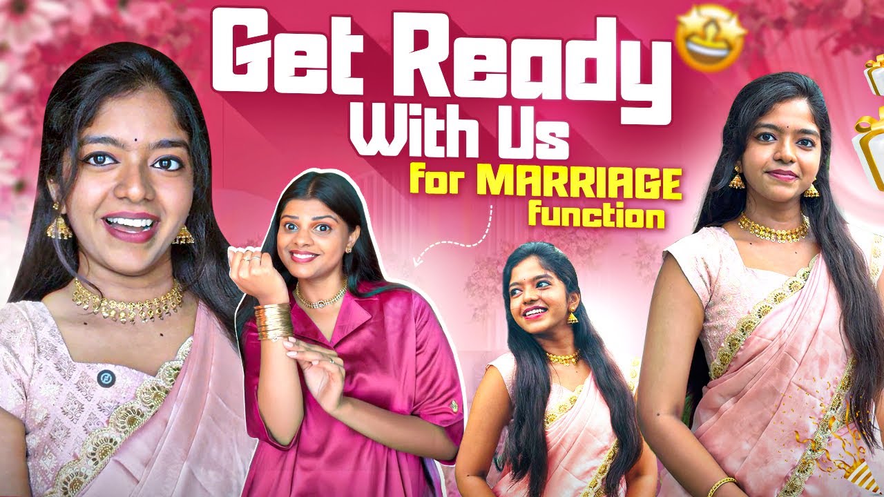 💄GRWUs for a Marriage Function🥳 | Kalyanathuku polama?🤩 Simple quick makeup look😍 ft. @Jenni_MJ