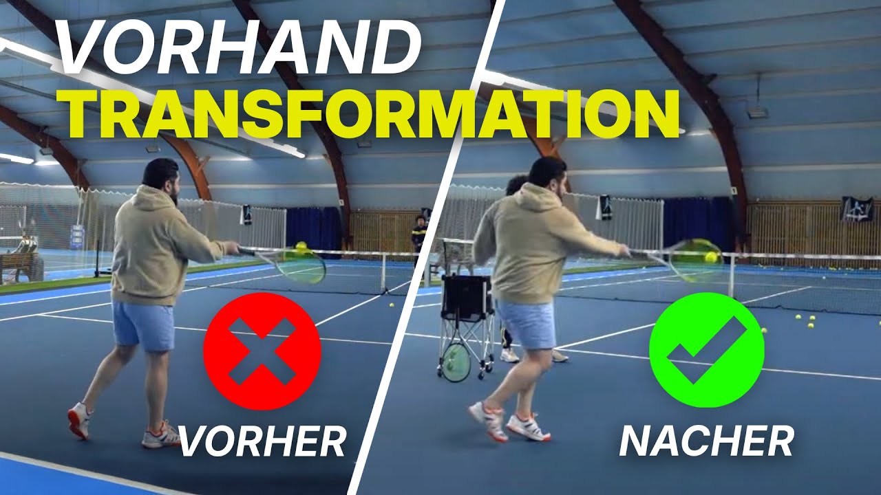 Ich transformiere Sekos Vorhand in einer Stunde | Tennis Vorhand verbessern
