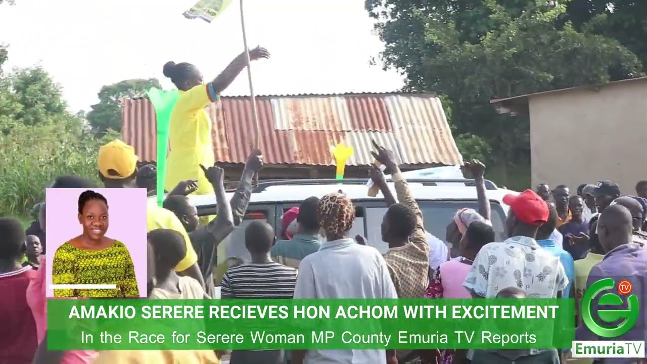 Achom for Serere woman MP asspirant takes Olupe Villages by Storm