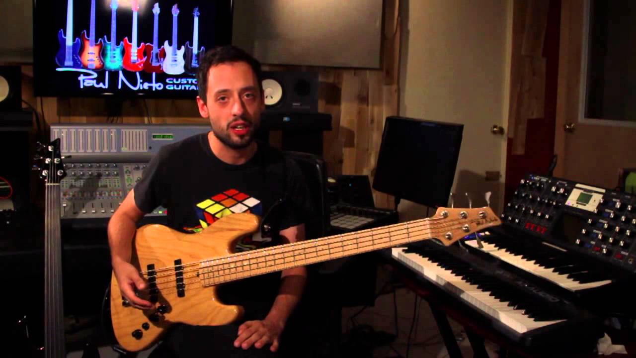 Paul Nieto custom Bass demo by Francesco Beccaro