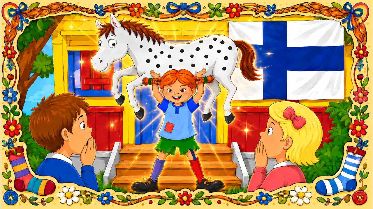 Peppi Pitkätossu Tarina 📖  - Suomalainen Videopeli