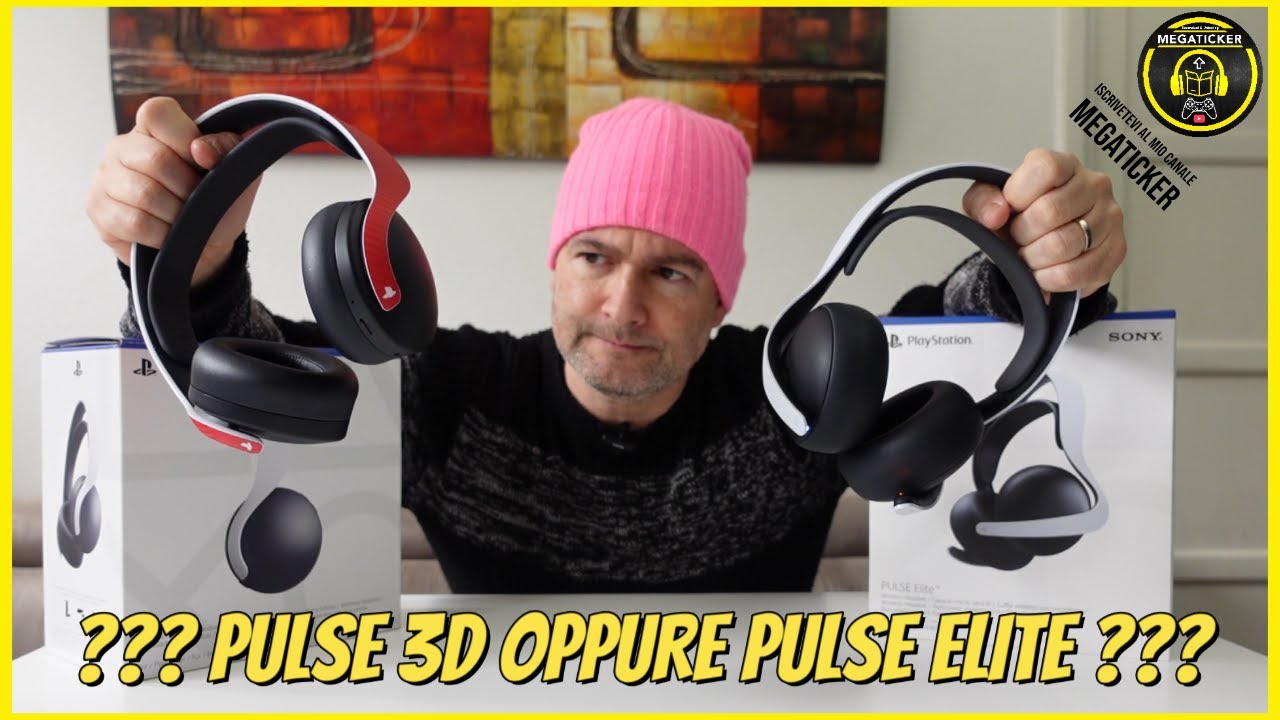 Sony PULSE 3D vs Sony PULSE ELITE : Quale Scegliere ? [ITA]