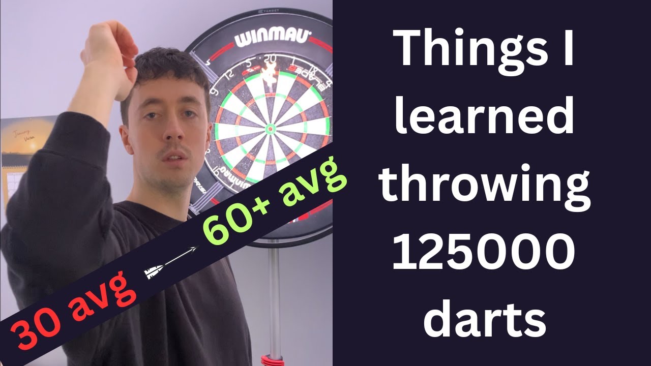 Things I learned throwing 125000 darts