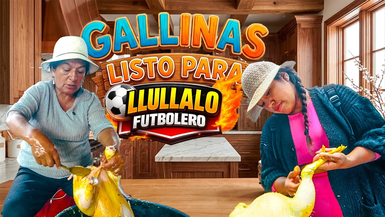 &iexcl;Gallinas listas para el llullalo futbolero! 😱⚽🐔