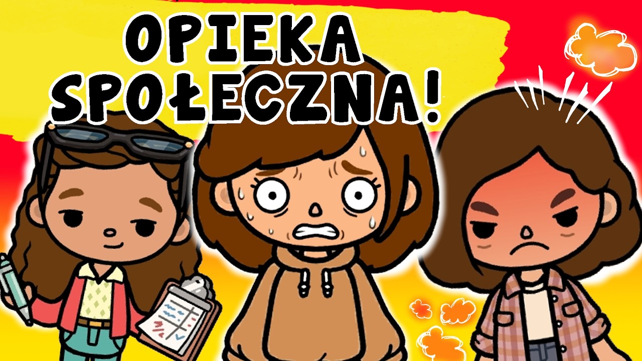 OPIEKA SPOŁECZNA W MOIM DOMU 😱 TOCA BOCA Historyjka po polsku 💔 BAJOLANKI