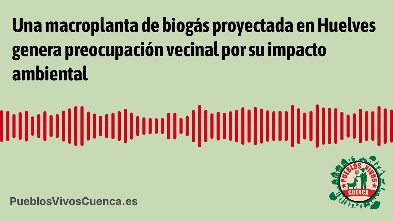 Una macroplanta de biogás proyectada en Huelves genera preocupación vecinal por su impacto ambiental
