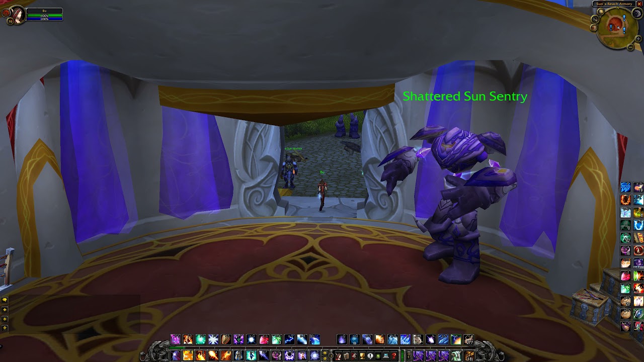 Isle of Quel'Danas Badge of Justice Vendor Location, WoW TBC