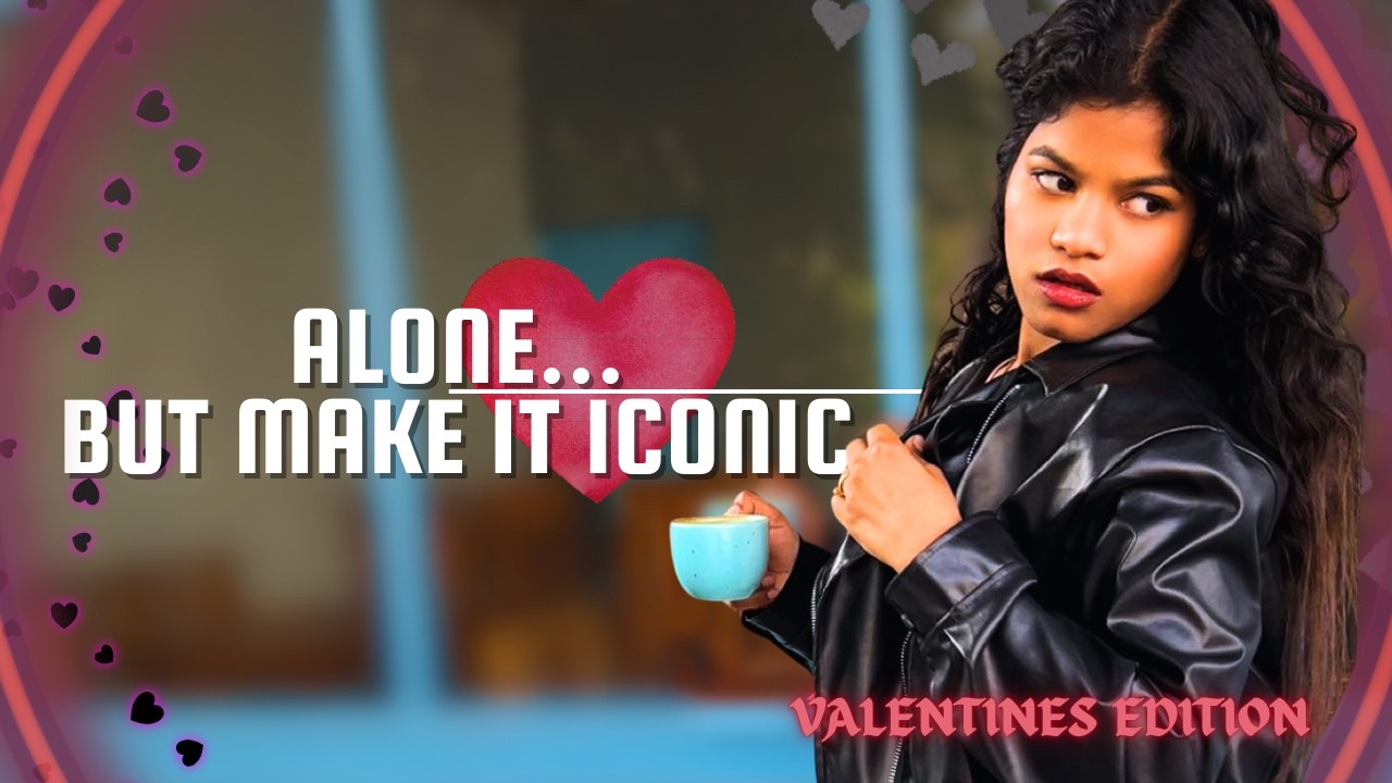 This Was My Valentine’s Day… 🌹 | Cafe Date, Flowers & Cozy Night Vlog ✨