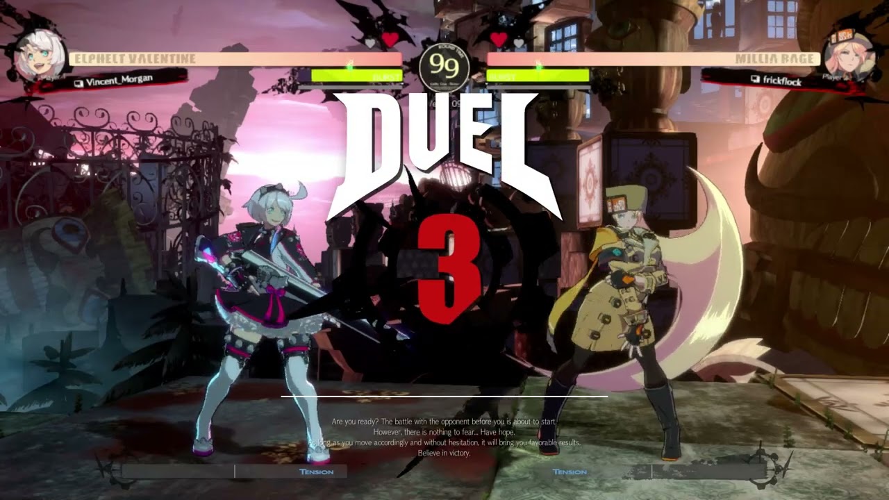 Guilty Gear  Strive    2026 02 08 Millia vs Elphelt (me) Lobby match