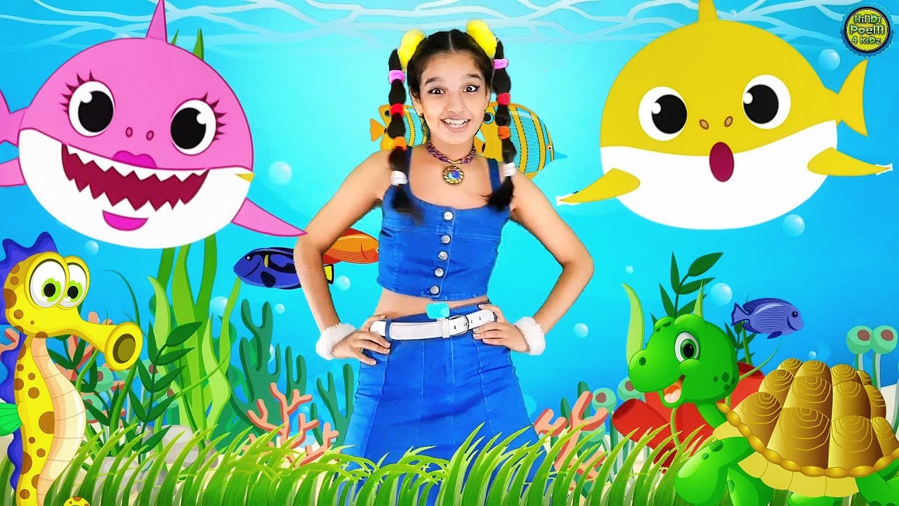 Baby Shark | Fish Video | Baby Shark doo doo doo - Baby Shark 2 2 2 Kids Songs