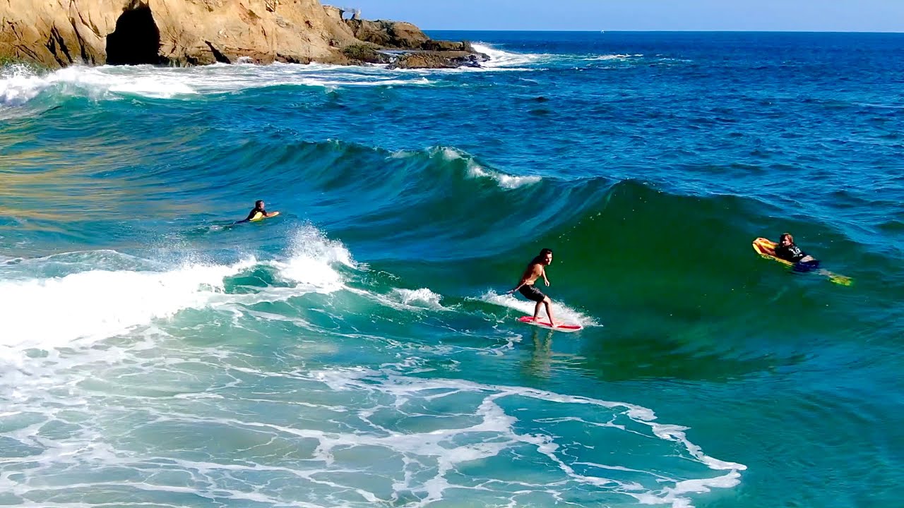 Skimboarding a Rare Wedge with World Champion Bill Bryan
