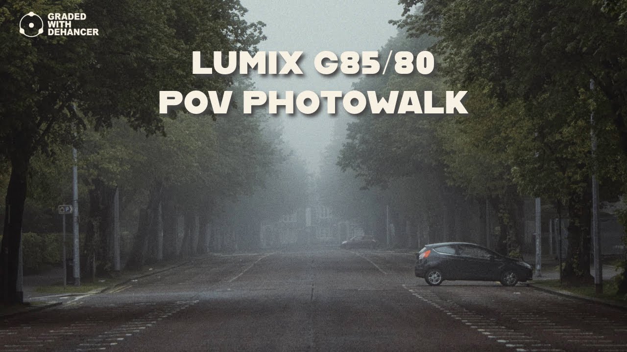 The Misty Streets Pov Photowalk | Lumix G80/85