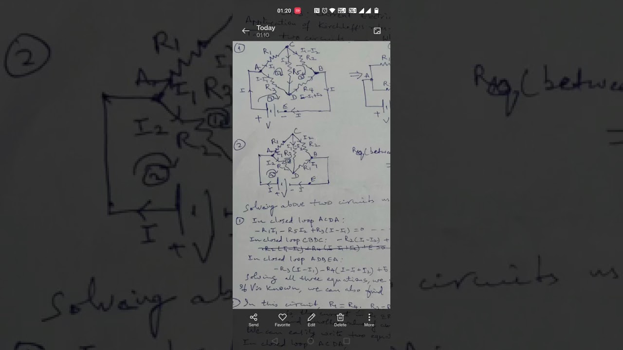 Wheatstone bridge circuit Solution