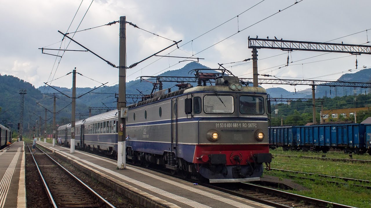 [4K] Activitate feroviară în Petroșani/Rail activity in Petroșani (09.07.2025)