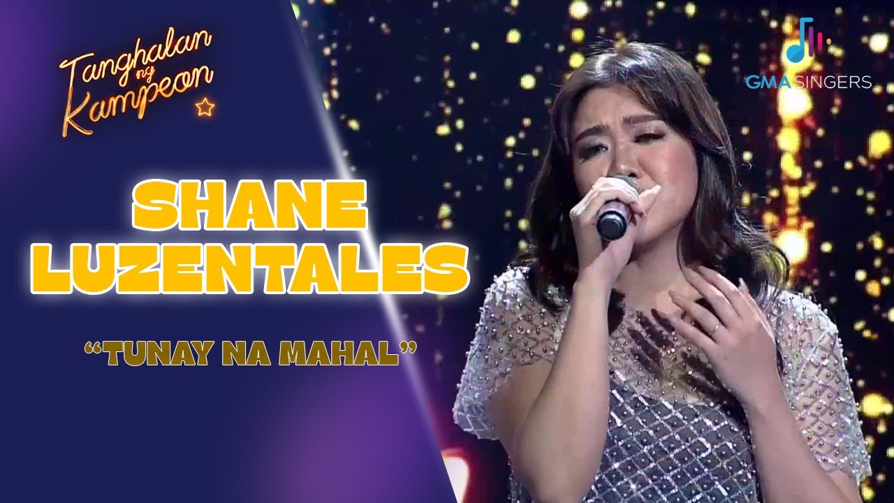 Shane Luzentales' romantic take on 'Tunay Na Mahal'! | Tanghalan Ng Kampeon 3