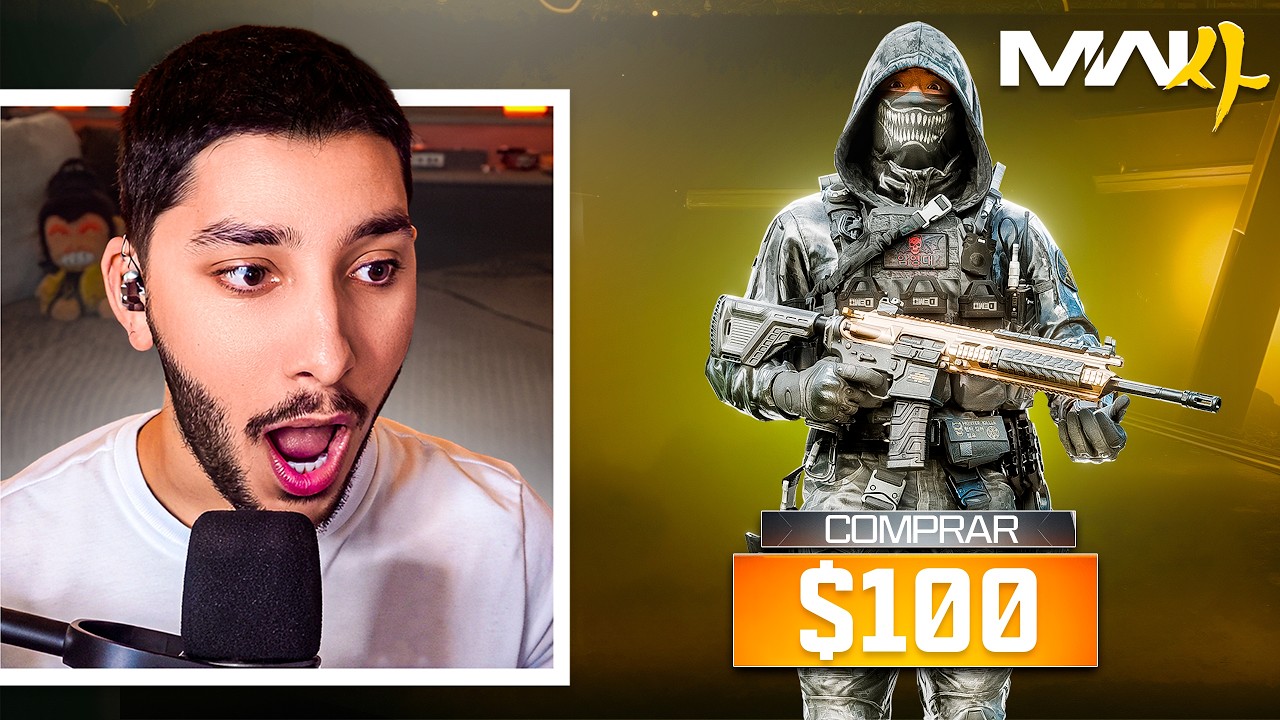 I BOUGHT an MW4 SKIN in WARZONE (NEW COD)