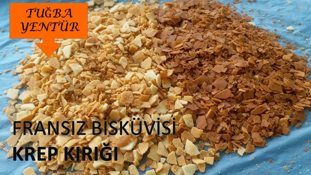 FRANSIZ BİSKÜVİSİ ( KREP KIRIĞI) || Pailleté Feuillantine ||  | Crepes Dentelles