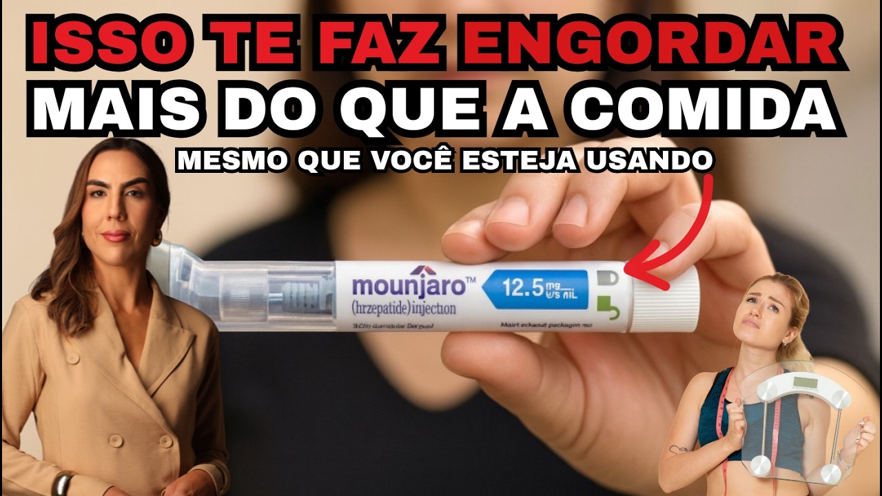 URGENTE: Você Pode Usar Mounjaro… Mas Se Não Resolver Isso, Vai Engordar de Novo!