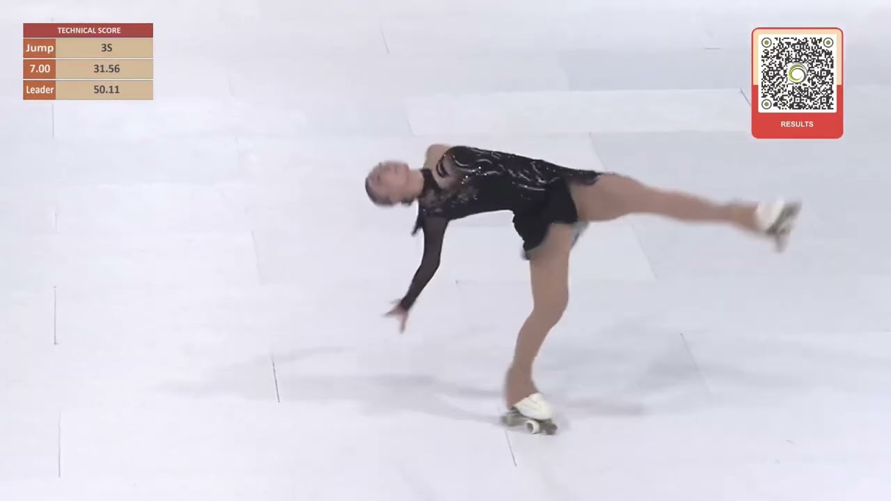 Gioia Fiori (ITA) SP AIS Final 2025 Senior Ladies 77.93 (1st place)