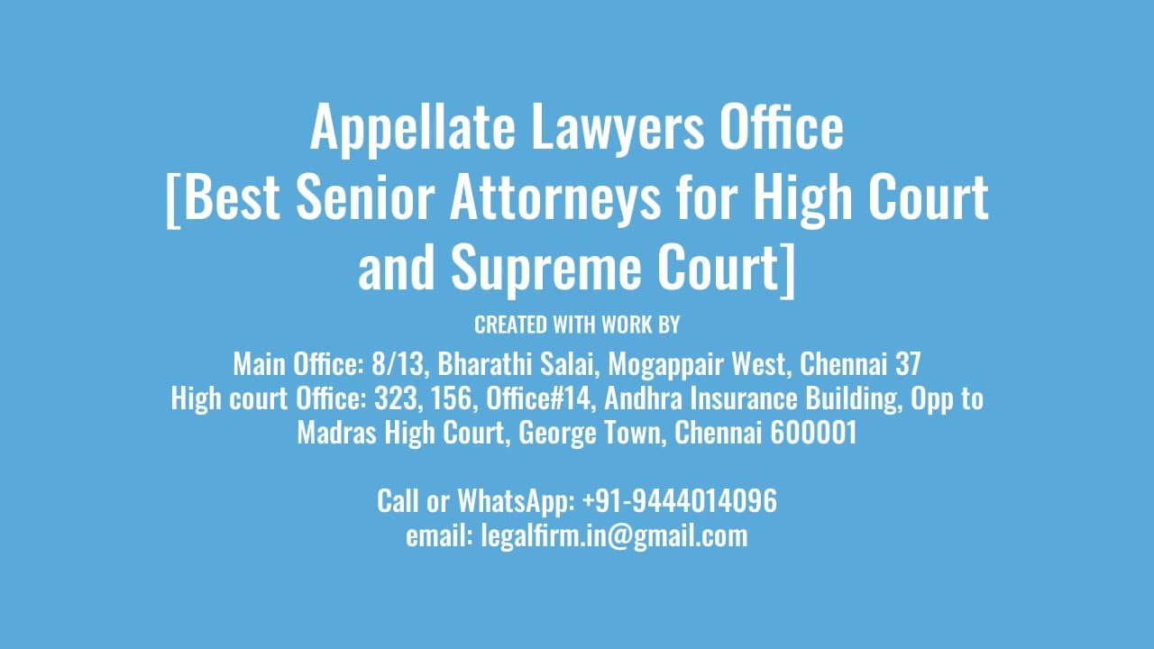 Criminal Lawyers for Anticipatory Bail in Chennai | Senior Criminal Advocates in Madras High Court
