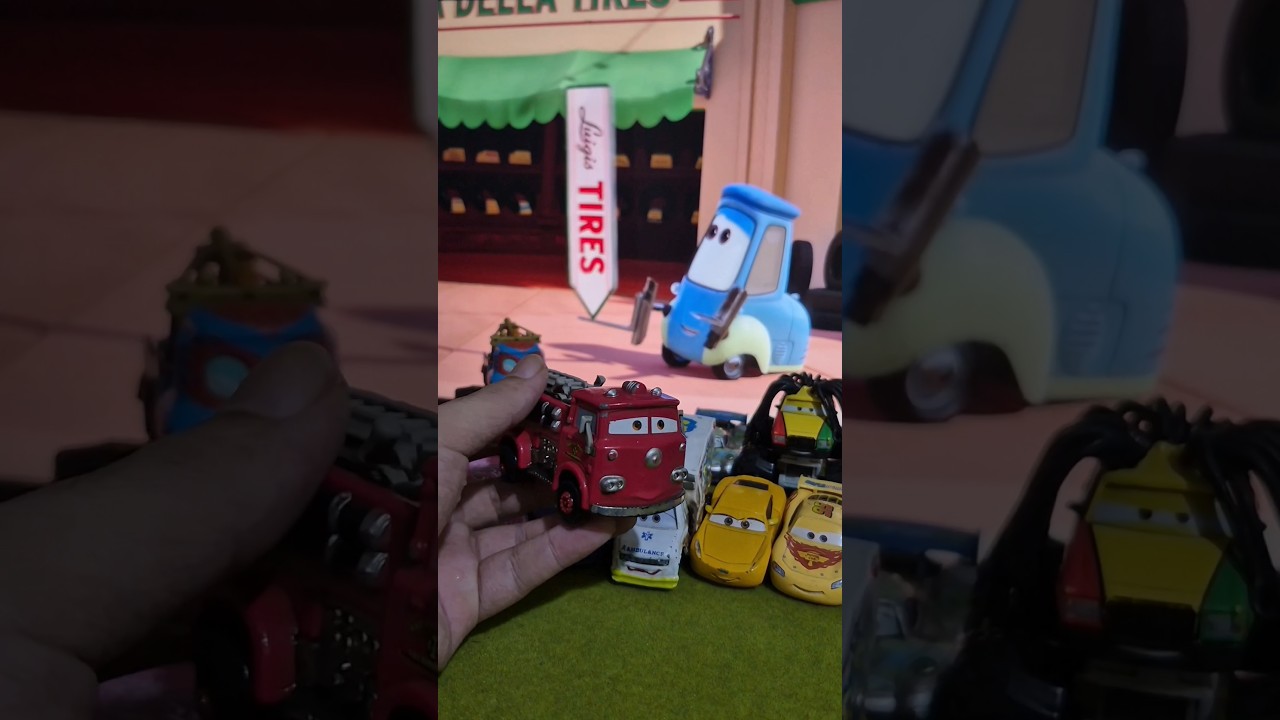 Disney Pixar Cars Toys, Lightning McQueen #automobile #cartoon #cars #toys #shorts