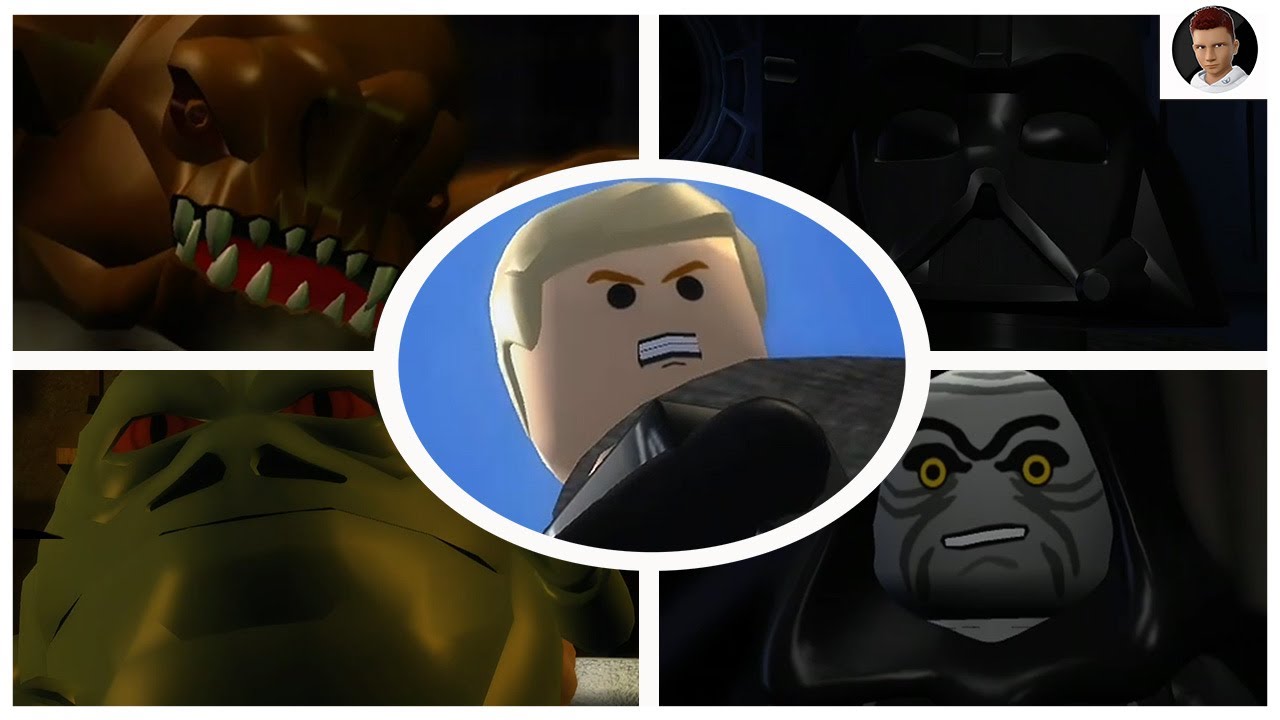 LEGO Star Wars II: The Original Trilogy - All Bosses + Ending