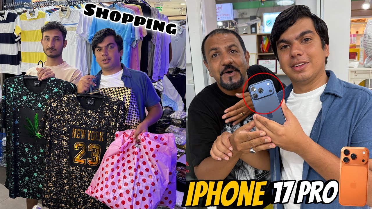 iPHONE 17 PRO MAMU GIFTED 😍 SHOPPING DONE 😎
