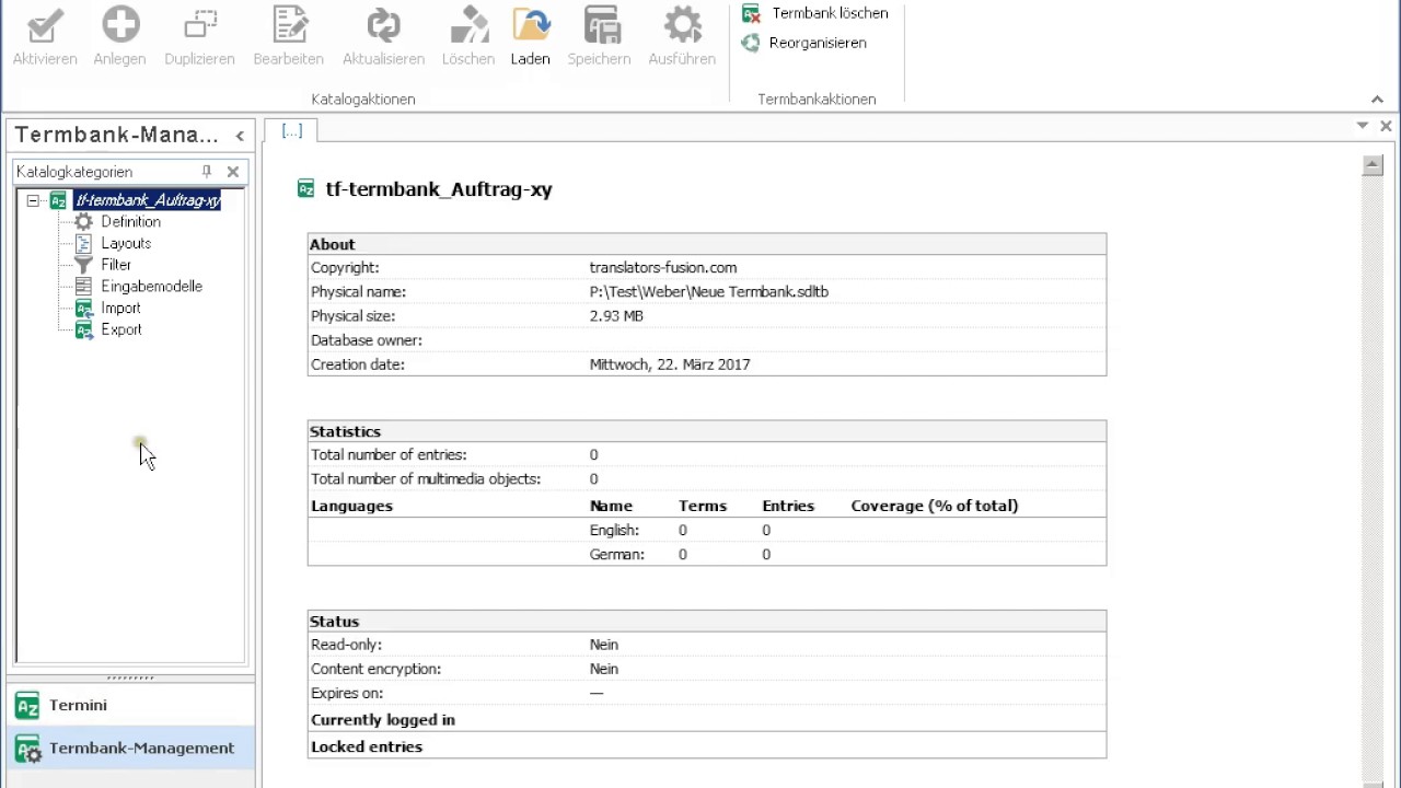 Import Termbank in SDL MultiTerm