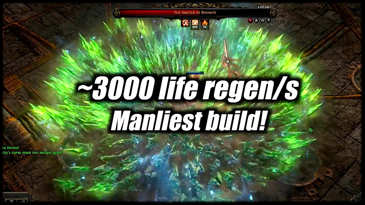 Supercharged Slam with mega regen is SO EASY! Path of Exile 2