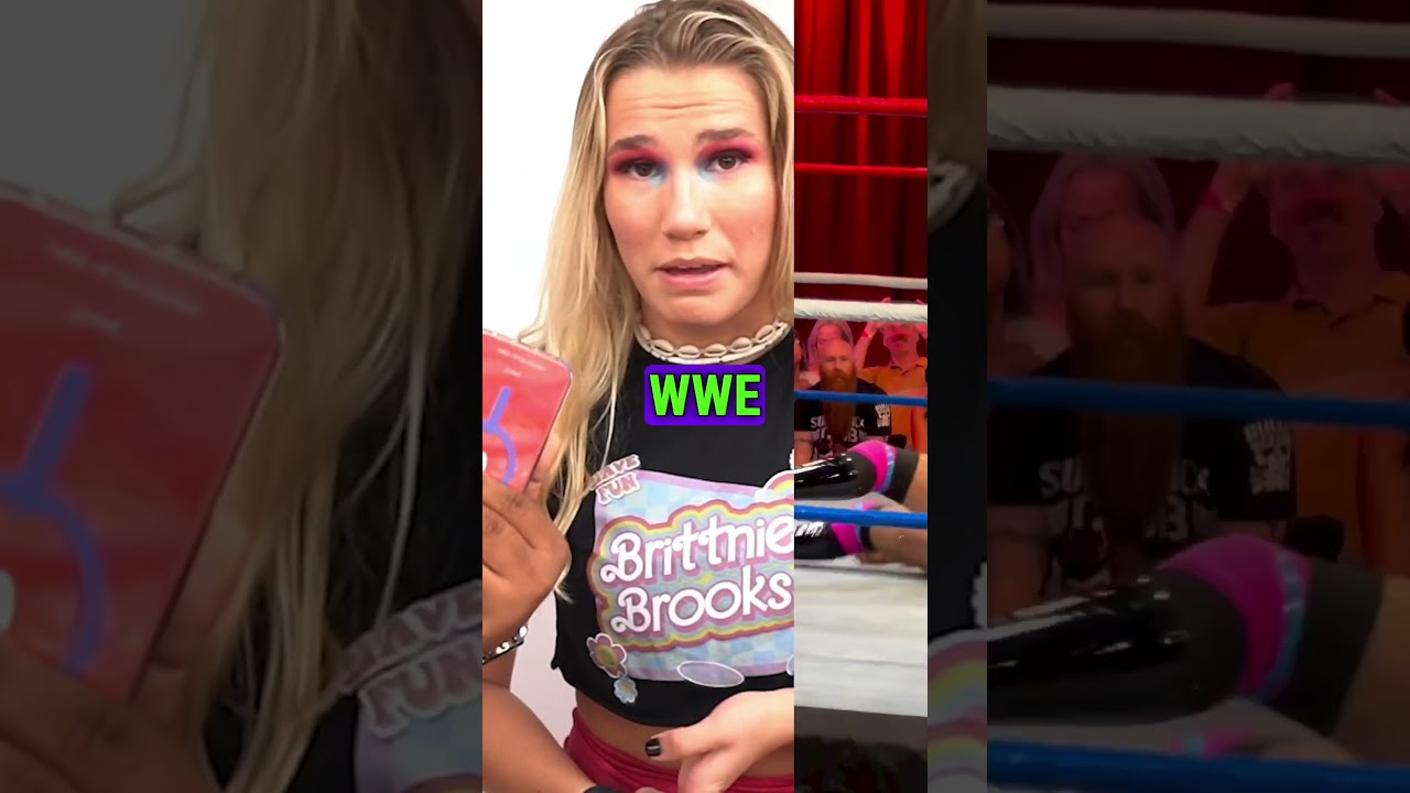 SHE WANTS TO WRESTLE FOR WWE & AEW?