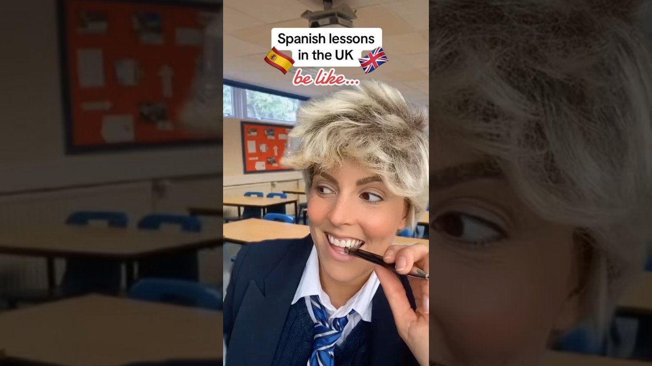 Soooo annoying 😏🇪🇸🇬🇧#spanishteacher #teachingintheuk #shortswithcamilla  #comedysketch #gcse