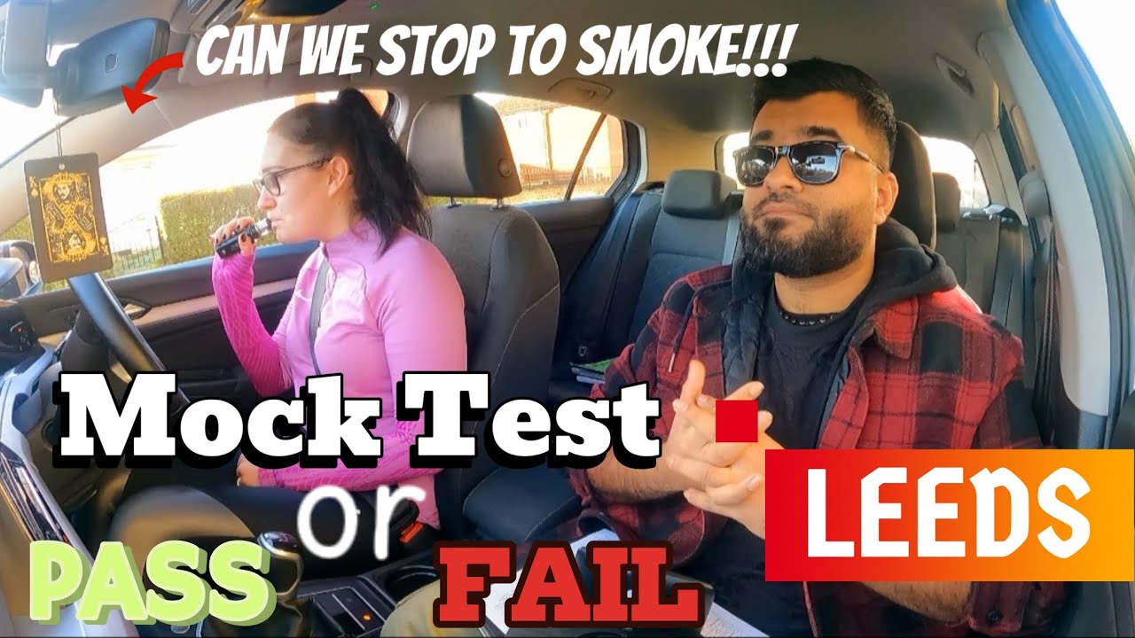 1st Mock Test | Icy Roads | Harehills Test Centre | LEEDS